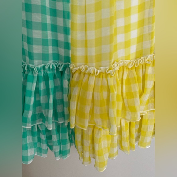 Anthropologie Eva Franco Lynsey Gingham Maxi Skirt size S new nwt - Picture 9 of 10